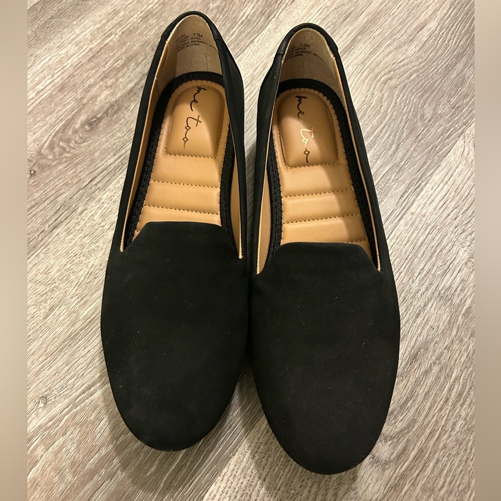 Nordstrom Rack Me Too Black Suede loafers